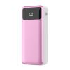 Olcsó Platinet LCD Powerbank Li-Po 10000mAh Pink (45002) (IT14317)